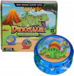Skleplolki Színes Jojó Dinoszaurusz Motívum Zsinór Világító Játék Gyerekeknek (JOJO DINOZAUR SPEED)