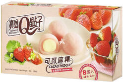 Dessert Q 80g Taiwan Dessert Q Mini Mochi Eper Ízesítéssel