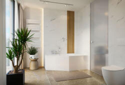 M-Acryl Venus aszimmetrikus akril kád - többféle méret