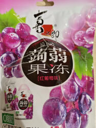 Xizhilang 120g Xizhilang Konjak Zselé - Piros szőlő ízű