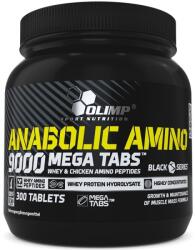 Olimp Sport Nutrition Anabolic Amino 9000 Mega Tabs, 300 Tablets - fitnesdobavki - 89,95 лв