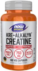 NOW NOW Kre-Alkalyn Creatine, 120 Veg Capsules