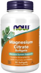 NOW NOW Magnesium Citrate Softgels, 90 Softgels - fitnesdobavki - 27,36 лв