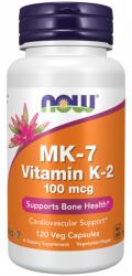 NOW NOW MK-7 Vitamin K-2 100mcg, 120 Veg Capsules - fitnesdobavki - 52,79 лв