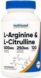 Nutricost L-Arginine+L-Citrulline Complex, 120 Capsules