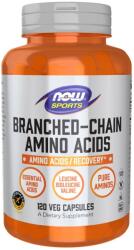 NOW NOW Branched Chain Amino Acids, 120 Veg Capsules