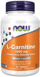 NOW NOW L-Carnitine 1000 mg, 50 Tablets