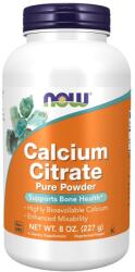 NOW NOW Calcium Citrate Powder, 227 Grams - fitnesdobavki - 29,32 лв