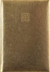 Dayliner Naptár, tervező, B6, heti, "Mirror", arany