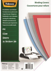 Fellowes Előlap, A4, 300 mikron, víztiszta