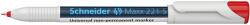 Schneider Alkoholmentes marker, OHP, 0, 4 mm "Maxx 221 S", piros (TSC221P)