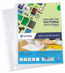 Victoria Genotherm, lefűzhető, A4, 50 mikron, víztiszta