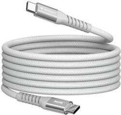 Verbatim USB kábel, USB-C - USB-C, 1, 2 m, 60W, mágneses, szürke