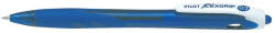 Pilot Golyóstoll, 0, 22 mm, nyomógombos "Rexgrip", kék