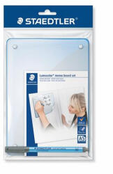 STAEDTLER Üzenőtábla, öntapadó, írható, 21x14, 8 cm "Lumocolor Memo Board 641 MB