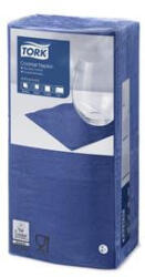 Tork Szalvéta, 1/4 hajtogatott, 2 rétegű, 23, 8x24 cm, Advanced "Koktélszalvéta", sötétkék