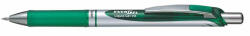 Pentel Zseléstoll, 0, 35 mm, nyomógombos "EnerGel BL77", zöld