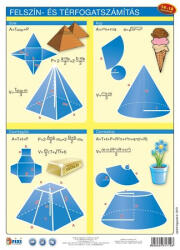 STIEFEL Tanulói munkalap, A4 "Felszín és térfogatszámítás /munkaoldal