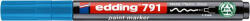 edding Lakkmarker, 1-2 mm, PCR "791", világoskék (TED791VKPCR)