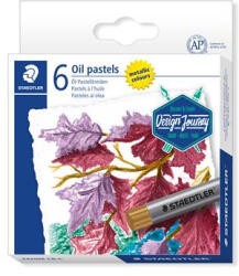 STAEDTLER Olajpasztell kréta® "2420 M", 6 különböző metál szín