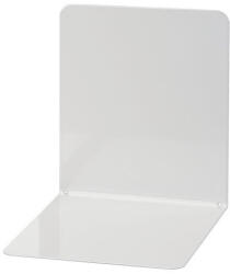 WEDO Könyvtámasz, fém, 2 db, 14x12x14 cm, világosszürke (UW052)