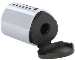 Faber-Castell Hegyező, egylyukú, tartályos, "Grip 2001 mini", ezüst