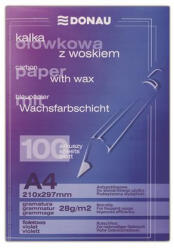 DONAU Indigó, kézi, A4, 100 lap, lila