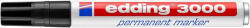 edding Alkoholos marker, 1, 5-3 mm, kúpos "3000", fekete (TED3000FK)