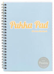 Pukka Pad Spirálfüzet, A5, vonalas, 100 lap "Pastel Jotta Pad", vegyes szín