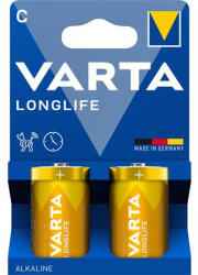 VARTA Elem, C baby, 2 db, műanyagmentes "Longlife (VELEC2R)