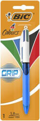 BIC Golyóstoll, 0, 32 mm, nyomógombos, négyszínű "4 Colours Grip Original
