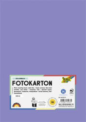 FOLIA Dekorkarton, A4, 300 g, 50 lap, ibolyakék (FL6145037)