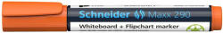Schneider Tábla- és flipchart marker, 2-3 mm, kúpos "Maxx 290", narancssárga