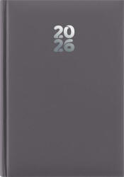Dayliner Naptár, tervező, A5, heti, "Pannon", szürke