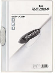 DURABLE Gyorsfűző, klipes, A4 "Swingclip® 30", fehér