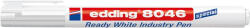 edding Alkoholos marker, 1-3 mm, kúpos, ipari "8046", fehér (TED8046)