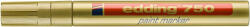 edding Lakkmarker, 2-4 mm "750", arany (TED75011)