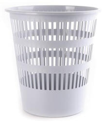 DONAU Papírkosár, 12 liter, szürke