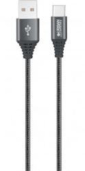 Urban Factory USB kábel, USB-A - USB-C, 2 m