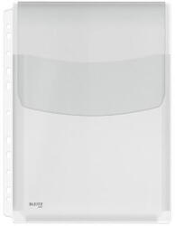 Leitz Genotherm, lefűzhető, A4, 170 mikron, narancsos felület, 20 mm, behajtható fül "Jumbo