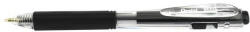 Pentel Golyóstoll, 0, 35 mm, nyomógombos "BK437", fekete