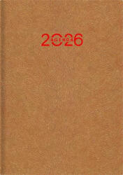 Dayliner Naptár, tervező, A5, napi "Animal", Gazelle-okker