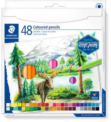 STAEDTLER Színes ceruza készlet, hatszögletű "146C", 48 különböző szín (TS146CC48)