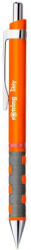 rOtring Golyóstoll, 0, 8 mm, nyomógombos, neonnarancs tolltest "Tikky", kék