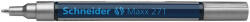 Schneider Lakkmarker, 1-2 mm "Maxx 271", ezüst (TSC271EZ)