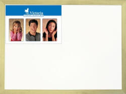 Victoria Fehértábla, nem mágneses, 30x40 cm, fa keret