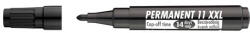 ICO Alkoholos marker, 1-3 mm, kúpos "Permanent 11 XXL", fekete