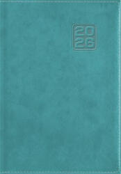 Dayliner Naptár, tervező, B6, heti "Square", türkiz