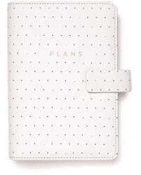 FILOFAX Kalendárium, gyűrűs, betétlapokkal, personal méret "Moonlight", fehér