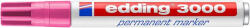 edding Alkoholos marker, 1, 5-3 mm, kúpos "3000", rózsaszín (TED3000R)